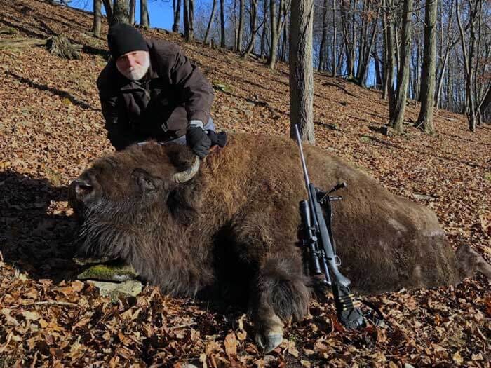 Successful Guided PA Bison Hunt at Stonebridge Bison Hunting Preserve