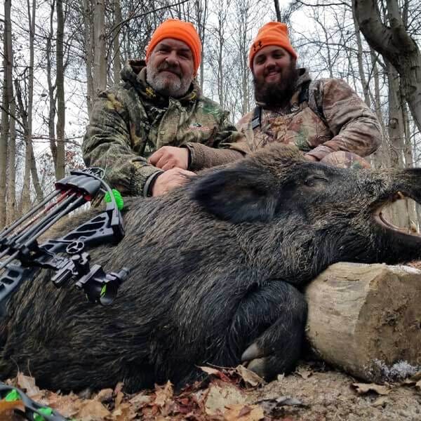 Pennsylvania Trophy Russian Boar at Stonebridge Hunting Preserve