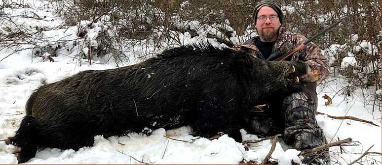 A PA hog hunting trip to remember at Stonebridge Hunting Preserve .